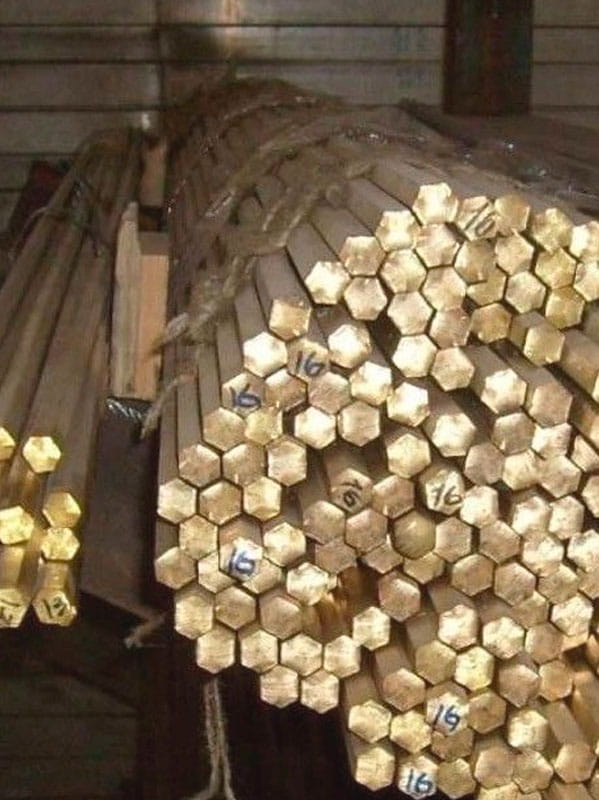Латунные шестигранники Л63